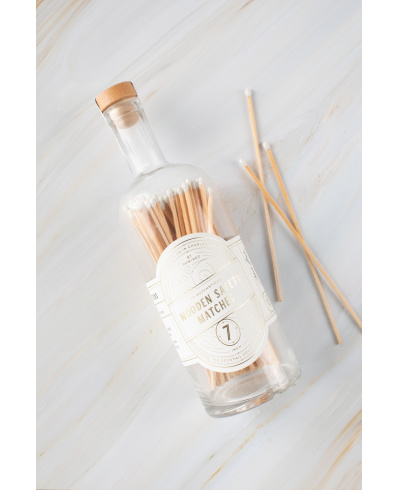 7" Matchsticks Bottle